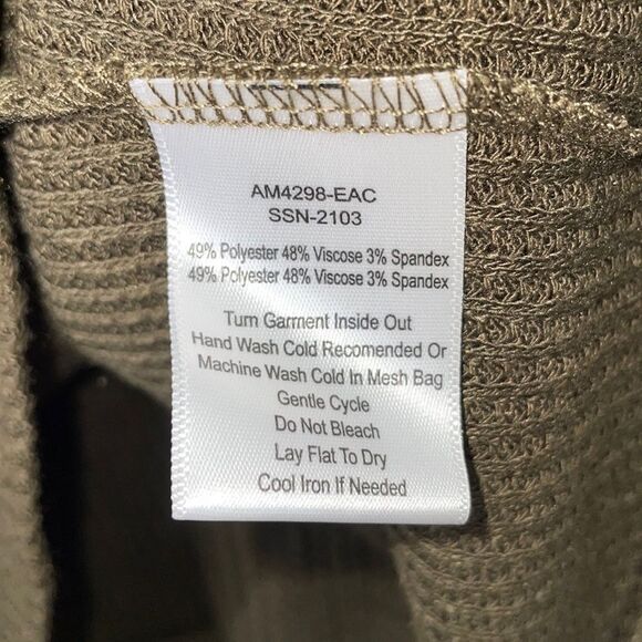 ATM Anthony Thomas Melillo Waffle Knit Lounge Pants & Thermal Knit T-Shirt XXL - Picture 15 of 16